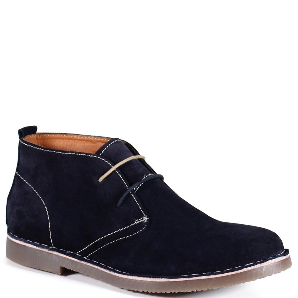 DIBA TRUE NAVY SUEDE CHUKKA BOOT MULTI SIZES